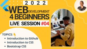 Read more about the article Web for Beginners: Session #4 – Introduction to Git, GitHub, and Bootstrap CSS
